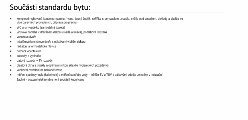 2+kk v centru Liberce – projekt Residence Promenáda