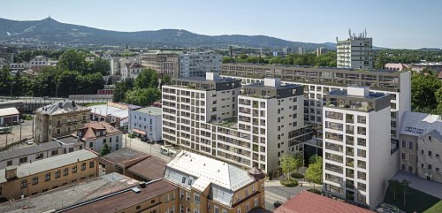 2+kk v centru Liberce – projekt Residence Promenáda