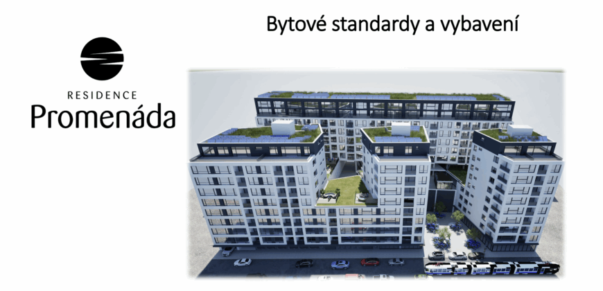 2+kk v centru Liberce – projekt Residence Promenáda